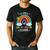 100th Day Of School Rainbow Happy 100 Days Smarter Teacher Men's Casual T-Shirt Black