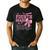 4th Fourth Grade Vibes Back To School Coquette Teacher Girl Men's Casual T-Shirt Black 4th Fourth Grade Vibes Back To School Coquette Teacher Girl Men's Casual T-Shirt Black