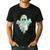 AAC Ghost Tell Me About It Speech Pathology AAC Sped Teacher Men's Casual T-Shirt Black