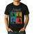 Abbott Elementary Colorful Pop Art Teachers TV Show Men's Casual T-Shirt Black Abbott Elementary Colorful Pop Art Teachers TV Show Men's Casual T-Shirt Black