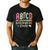 ABCD Kindergarten Rocks Pencil Lightning Teachers Rock Boys Men's Casual T-Shirt Black