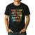 ABCs Learning Kindergarten Teacher Christmas Lights Alphabet For Men Women Kids Men's Casual T-Shirt Black