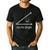 Acute Angle Cute Math Teacher Men's Casual T-Shirt Black