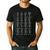 Algebra Dance Graph Figures Math Equation Teacher Men's Casual T-Shirt Black Algebra Dance Graph Figures Math Equation Teacher Men's Casual T-Shirt Black
