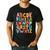 Alphabet A-Z ABC Kids Back To School Pre K Teachers Men's Casual T-Shirt Black