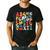 Alphabet Hi Back To School ABC Pre K Kindergarten Teacher Men's Casual T-Shirt Black Alphabet Hi Back To School ABC Pre K Kindergarten Teacher Men's Casual T-Shirt Black