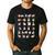 American Sign Language For Teachers ASL Alphabet Men's Casual T-Shirt Black American Sign Language For Teachers ASL Alphabet Men's Casual T-Shirt Black