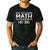 The Answer Is Hot Dog Math Teacher Student Men's Casual T-Shirt Black The Answer Is Hot Dog Math Teacher Student Men's Casual T-Shirt Black