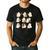 Art Teacher Ghost Halloween Artists Painter Teacher Spooky Men's Casual T-Shirt Black