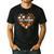 Art Teacher Heart Autumn Thanksgiving Kids Men's Casual T-Shirt Black