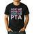 Ask Me How To Join PTA Crew Parent Teacher Matching School Men's Casual T-Shirt Black