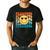 Back To School Groovy Smile Preschool Teachers Students Kids Men's Casual T-Shirt Black