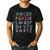 Back To School Kindergarten Alphabet ABC Teacher Women Kids Men's Casual T-Shirt Black