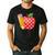 Back To School Pencil And Apple Teacher Student Men's Casual T-Shirt Black