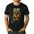 Back To School Raccoon Teachers Student Kids Men's Casual T-Shirt Black