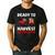 Back To School Teacher Farming Tractor Farmer Kids 100th Day Men's Casual T-Shirt Black