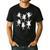Ballet Ghost Dancer Spooky Dance Teacher Halloween Costume Men's Casual T-Shirt Black