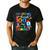 I Blasted Through 100 Days Of School 100th Day Teacher Kids Men's Casual T-Shirt Black I Blasted Through 100 Days Of School 100th Day Teacher Kids Men's Casual T-Shirt Black