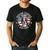 Boston Bull Terrier Men Boston Terrier Dog Dad Men's Casual T-Shirt Black