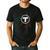 Boston T Subway Map Vintage MBTA Men's Casual T-Shirt Black