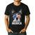 Boston Terrier 4th Of July Merica Men Women USA Flag Vintage Men's Casual T-Shirt Black