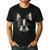 Boston Terrier Cute Puppy Face Dog Lover Pet Owner Men's Casual T-Shirt Black