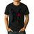 Boston Terrier Dog 4th July America USA Flag Men Women Kids Men's Casual T-Shirt Black