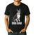 Boston Terrier Dog Dad Boston Terrier Dog Lovers Men's Casual T-Shirt Black