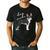 Boston Terrier Dog Mom Woman Women Men's Casual T-Shirt Black