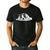 Boston Terrier Dog Official Sleeping Men Women Girls Kids Men's Casual T-Shirt Black