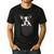 Boston Terrier Dog Puppy Dog In Pocket Cute Pet Lover Men's Casual T-Shirt Black