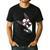 Boston Terrier Dog From Side Boston Bull Men's Casual T-Shirt Black