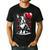 Boston Terrier Dog Valentine's Day Dog Owner Men's Casual T-Shirt Black
