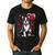 Boston Terrier Dog Valentine's Day Dog Owner Valentine Men's Casual T-Shirt Black