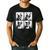 Boston Terrier Dogs With Sunglasses Photo Pets Meme Men's Casual T-Shirt Black