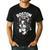Boston Terrier Girl Cute Cartoon For Dog Owners Pet Terrier Men's Casual T-Shirt Black