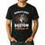 Boston Terrier Groovy World's Best Boston Mom Men's Casual T-Shirt Black