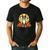 Boston Terrier Halloween Dog Lover Pumpkin Costume Men's Casual T-Shirt Black