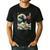 Boston Terrier Japanese Kanagawa Wave Surf Dog Men's Casual T-Shirt Black