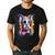 Boston Terrier Lover Pop Art Color Boston Terrier Dog For Men Women Girls Kids Men's Casual T-Shirt Black