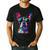 Boston Terrier Lovers Pop Art Boston Terrier Men's Casual T-Shirt Black