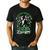My Boston Terrier Is My Lucky Charm Paw Dog St Patrick's Day Men's Casual T-Shirt Black