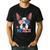 Boston Terrier Merica 4th Of July T Shirt Men Boys Dog Puppy Men's Casual T-Shirt Black