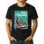 Boston Terrier Merry Christmas Tree Truck Dog X-Mas Men's Casual T-Shirt Black