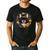 Boston Terrier Mom Floral Bostie Dog Lover Flowers Cute Men's Casual T-Shirt Black