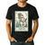 Boston Terrier Mom Skeleton Tarot Card Witch Vibes Dog Mom Men's Casual T-Shirt Black