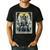 Boston Terrier Tarot Card Dog Men's Casual T-Shirt Black