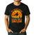 My Broom Broke So Now I Teach English Halloween Teacher Men's Casual T-Shirt Black