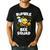 Bumble Bee Squad Honey Bumblebee Teacher Team Group Men's Casual T-Shirt Black