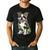 Camo Boston Terrier Pet Owner Camouflage Dog Lover Men's Casual T-Shirt Black